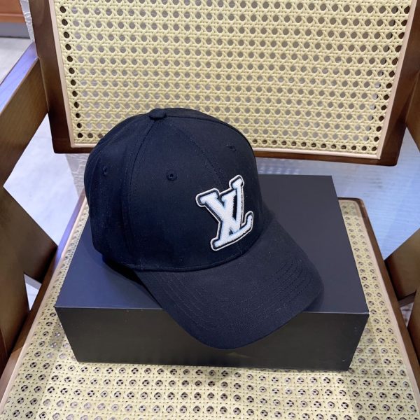 LOUIS VUITTON LV SIGNATURE BASEBALL CAP MARINE BLUE M7319L