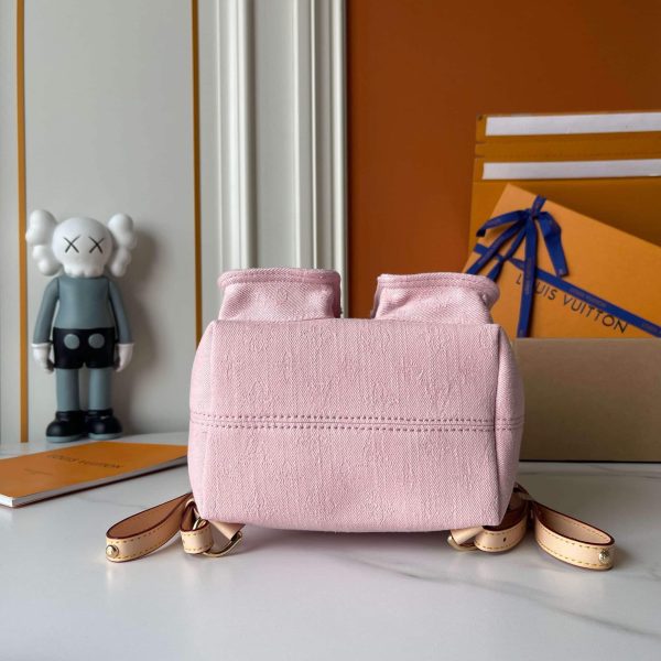 LOUIS VUITTON VENICE BACKPACK DENIM PINK 24CM M13031