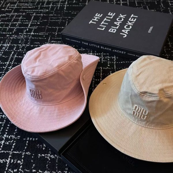 MIUMIU GABARDINE COWBOY HAT BEIGE 5HC221 2CSD F0006