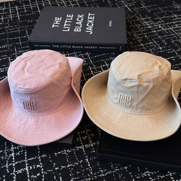 MIUMIU GABARDINE COWBOY HAT BEIGE 5HC221 2CSD F0006