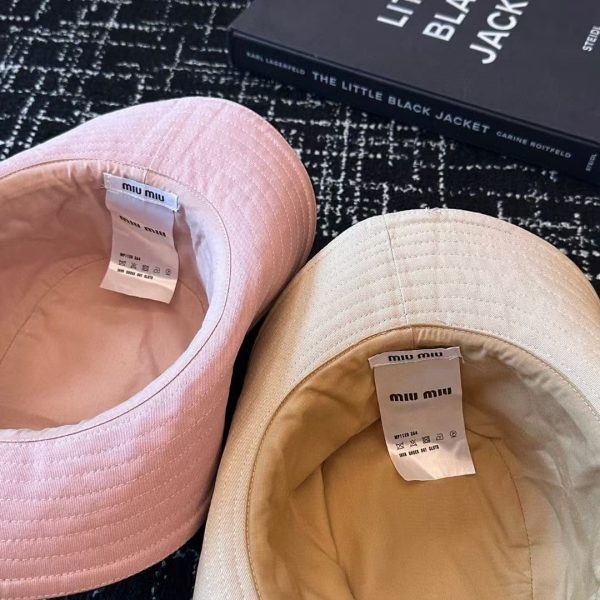 MIUMIU GABARDINE COWBOY HAT BEIGE 5HC221 2CSD F0006