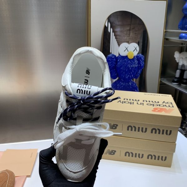 MIU MIU X NEW BALANCE 530 SL WHITE 5E165E 3D8C F0009 F BD05