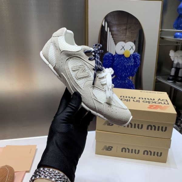 MIU MIU X NEW BALANCE 530 SL WHITE 5E165E 3D8C F0009 F BD05