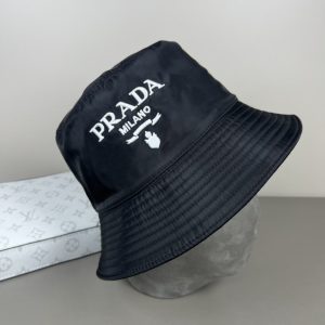 PRADA RE NYLON BUCKET HAT BLACK 2HC137 2CZQ F0967
