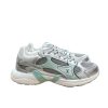 LOUIS VUITTON LV OLYMPIA TRAINERS SILVER AND GREEN