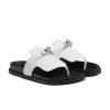 HERMES EMPIRE SANDAL BLANC H221074Z 90350