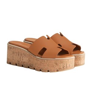 HERMES EZE 30 SANDAL NATURAL H221026Z A3400