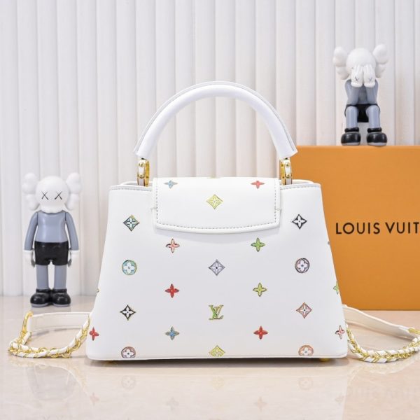 LOUIS VUITTON X MURAKAMI CAPUCINES MINI MULTICOLORED 27CM M14165