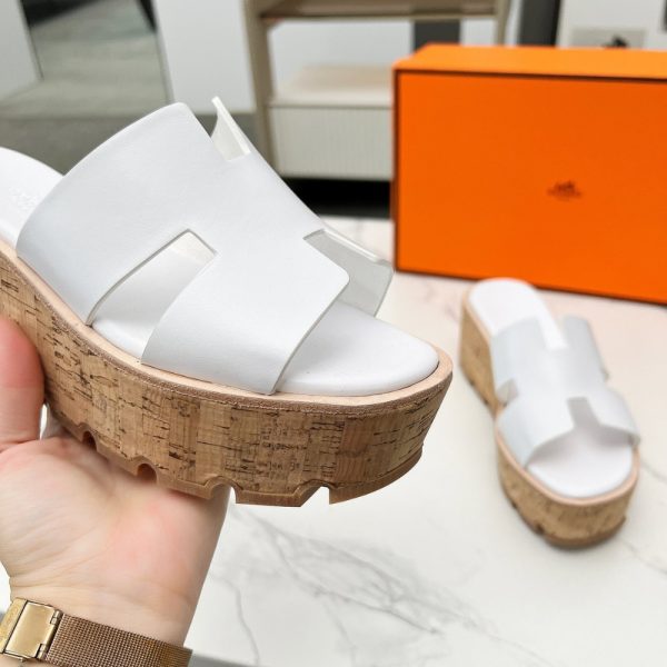 HERMES EZE 30 SANDAL BLANC H251309Z 90400