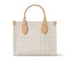 LOUIS VUITTON ONTHEGO PM AZURE BLUE AND SAND 25CM M15138
