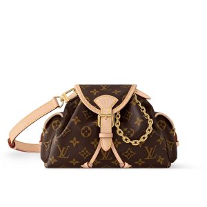 LOUIS VUIITON ODYSSEY BAG MONOGRAM BROWN 27CM M25085