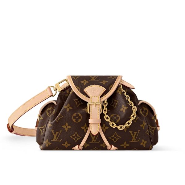 LOUIS VUIITON ODYSSEY BAG MONOGRAM BROWN 27CM M25085