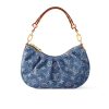 LOUIS VUIITON POCHETTE VALLEY BAG DENIM BLUE 21CM M13571